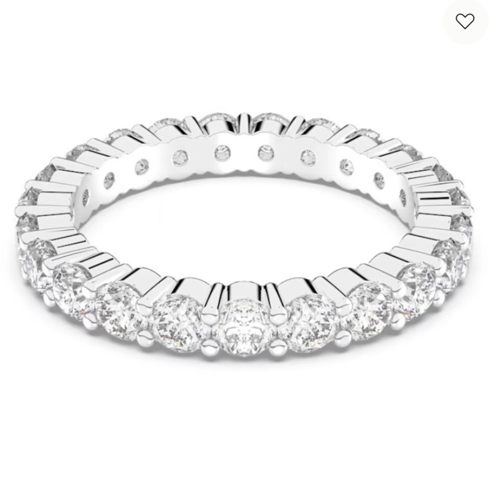 New Swarovski Vittore XL Ring size 8